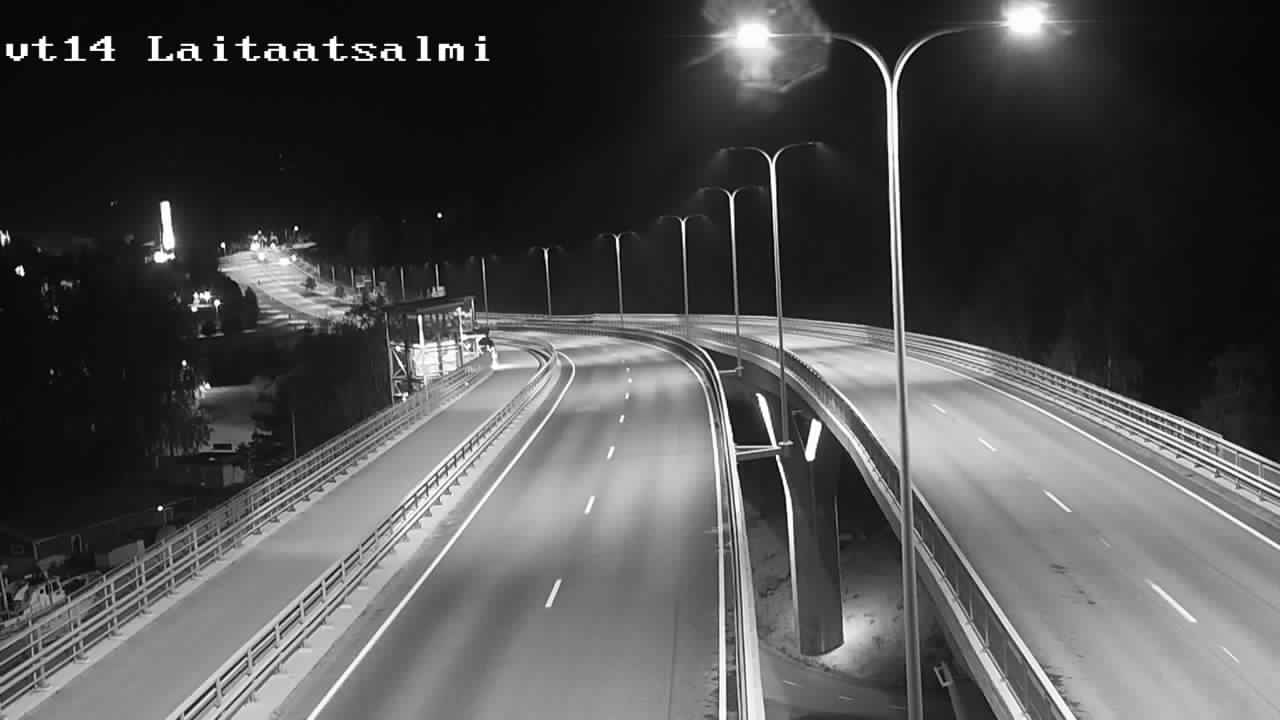 Weather Camera Image Road 14 Savonlinna, Laitaatsalmi, Savonlinna, Etelä-Savo