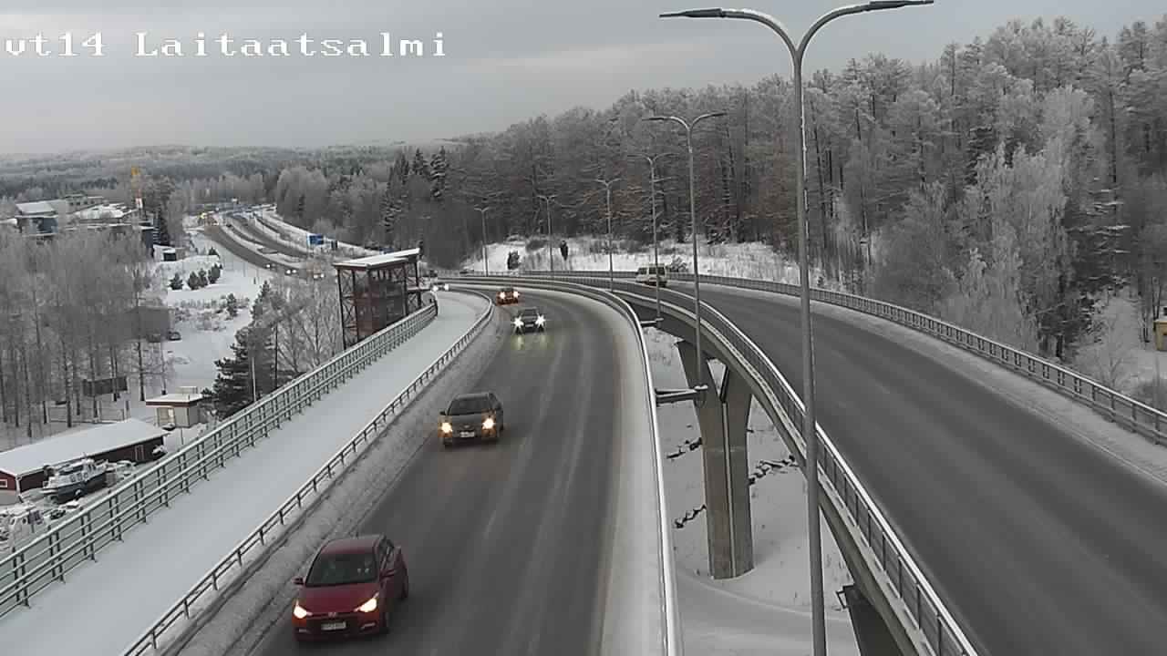 Kelikamerat Kuva Tie 14 Savonlinna, Laitaatsalmi silta, Savonlinna, Etelä-Savo