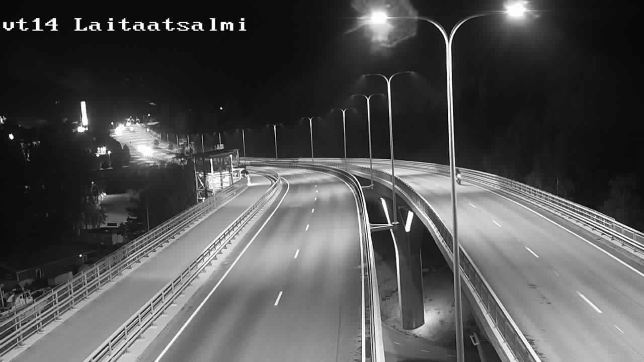 Weather Camera Image Road 14 Savonlinna, Laitaatsalmi, Savonlinna, Etelä-Savo