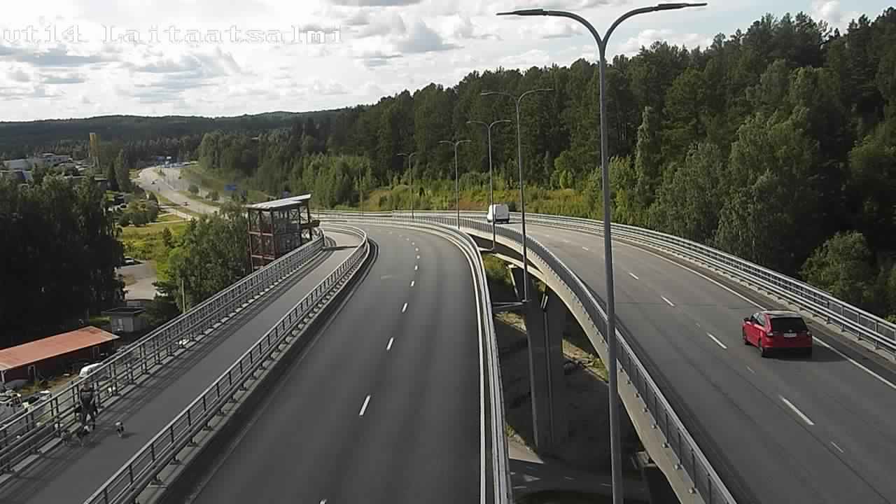 Kelikamerat Kuva Tie 14 Savonlinna, Laitaatsalmi silta, Savonlinna, Etelä-Savo