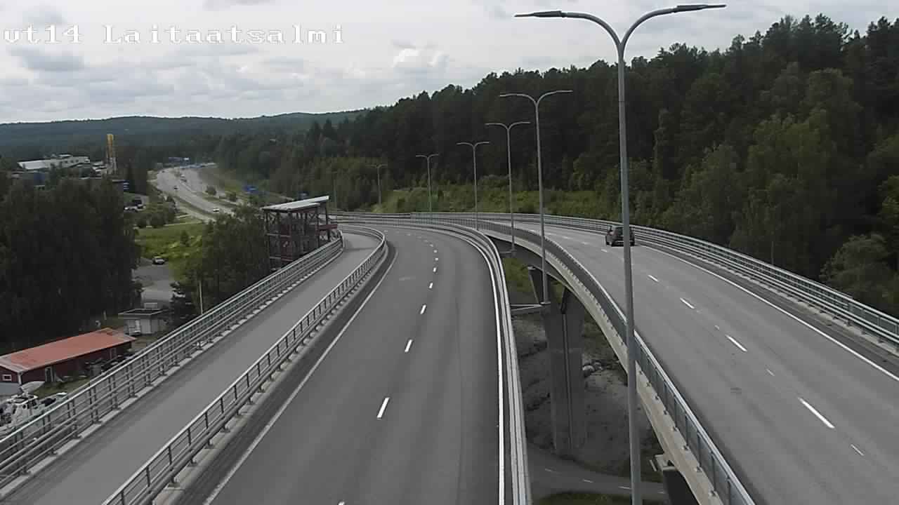 Kelikamerat Kuva Tie 14 Savonlinna, Laitaatsalmi silta, Savonlinna, Etelä-Savo