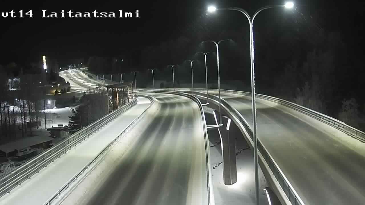 Kelikamerat Kuva Tie 14 Savonlinna, Laitaatsalmi silta, Savonlinna, Etelä-Savo