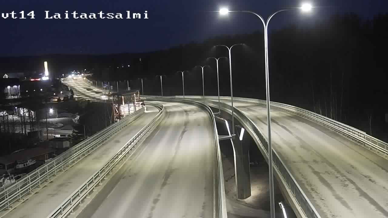 Kelikamerat Kuva Tie 14 Savonlinna, Laitaatsalmi silta, Savonlinna, Etelä-Savo