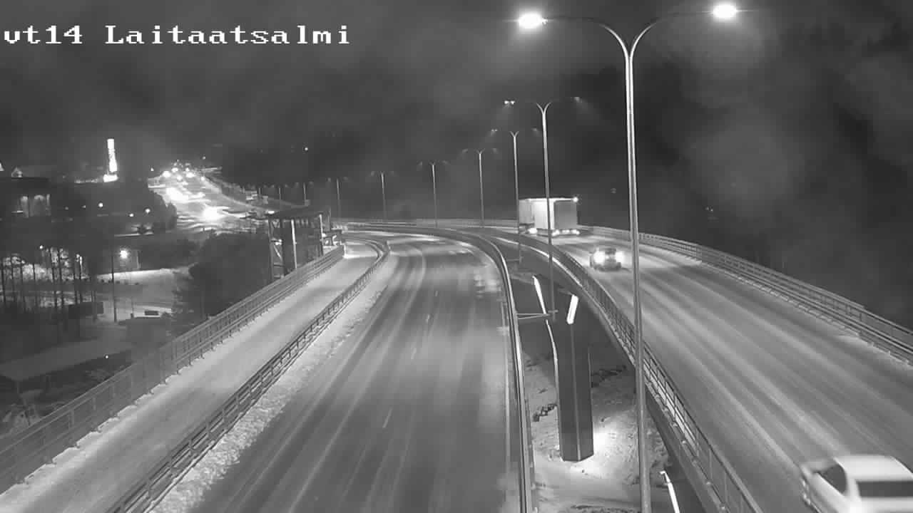 Weather Camera Image Väg 14 Nyslott, Laitaatsalmi, Savonlinna, Etelä-Savo