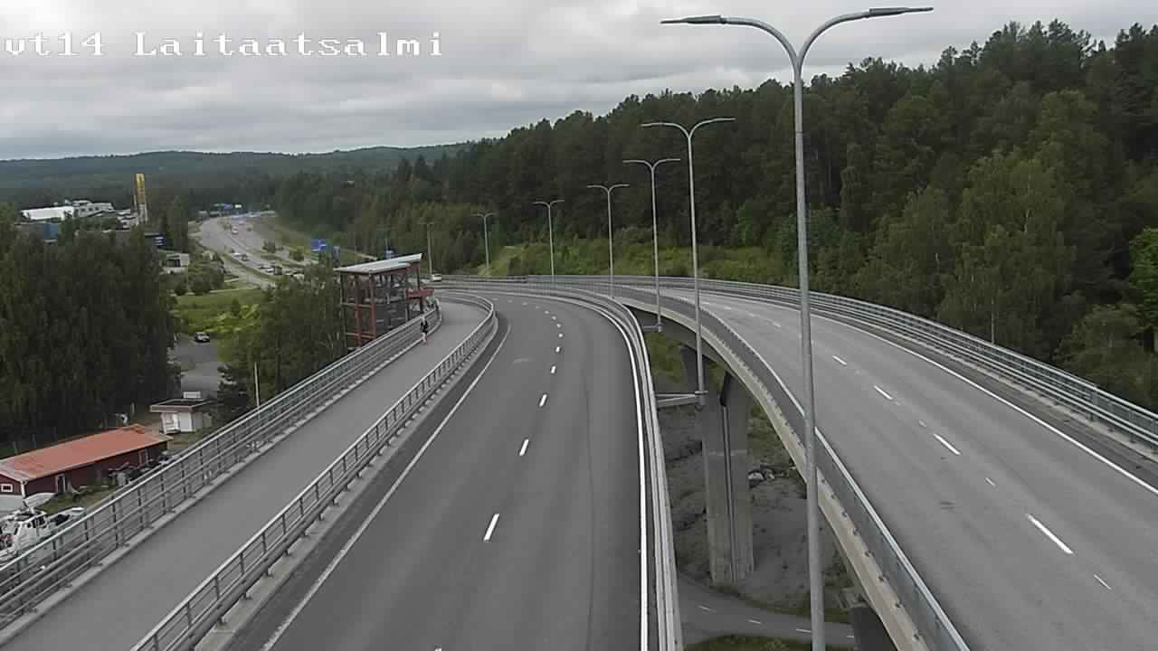 Kelikamerat Kuva Tie 14 Savonlinna, Laitaatsalmi silta, Savonlinna, Etelä-Savo