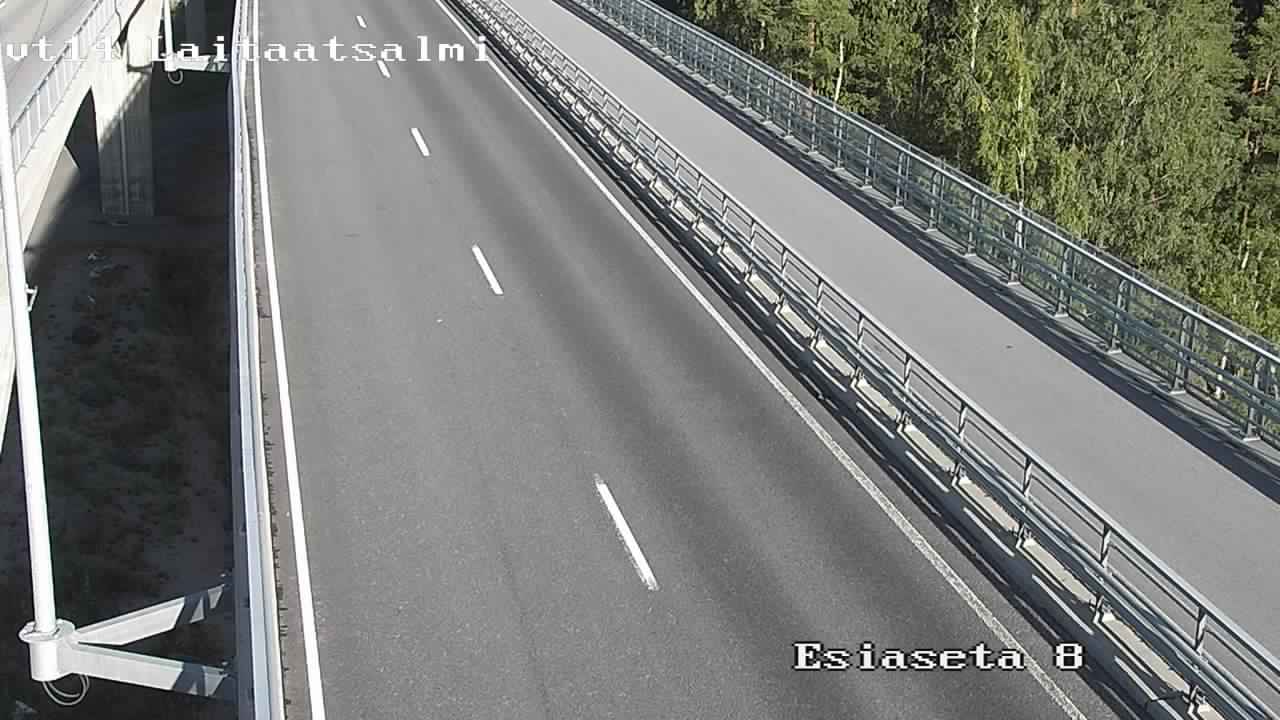 Kelikamerat Kuva Tie 14 Savonlinna, Laitaatsalmi silta, Savonlinna, Etelä-Savo