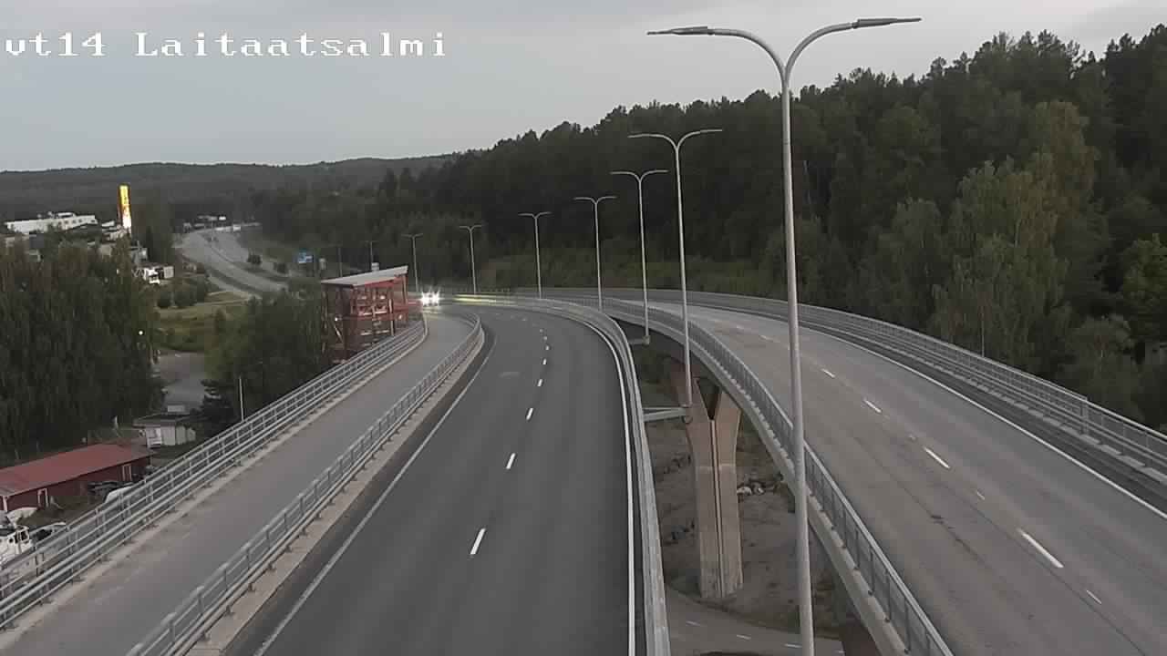 Kelikamerat Kuva Tie 14 Savonlinna, Laitaatsalmi silta, Savonlinna, Etelä-Savo
