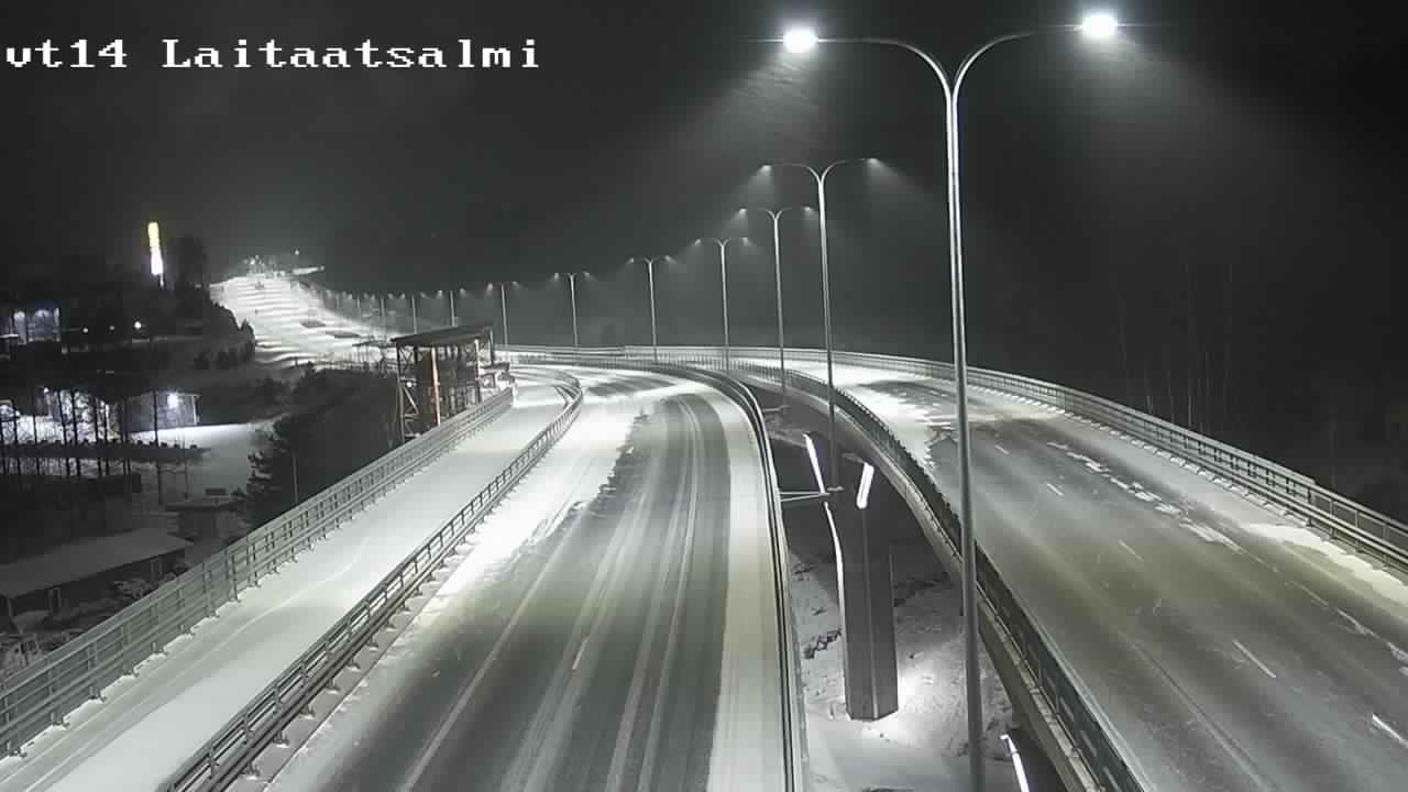 Kelikamerat Kuva Tie 14 Savonlinna, Laitaatsalmi silta, Savonlinna, Etelä-Savo