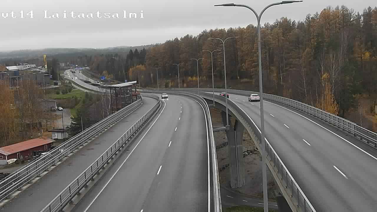 Kelikamerat Kuva Tie 14 Savonlinna, Laitaatsalmi silta, Savonlinna, Etelä-Savo