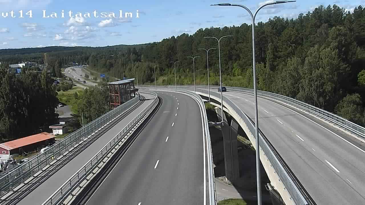 Kelikamerat Kuva Tie 14 Savonlinna, Laitaatsalmi silta, Savonlinna, Etelä-Savo