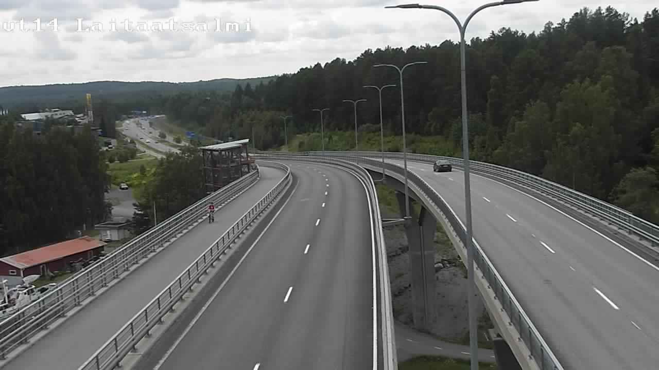 Kelikamerat Kuva Tie 14 Savonlinna, Laitaatsalmi silta, Savonlinna, Etelä-Savo