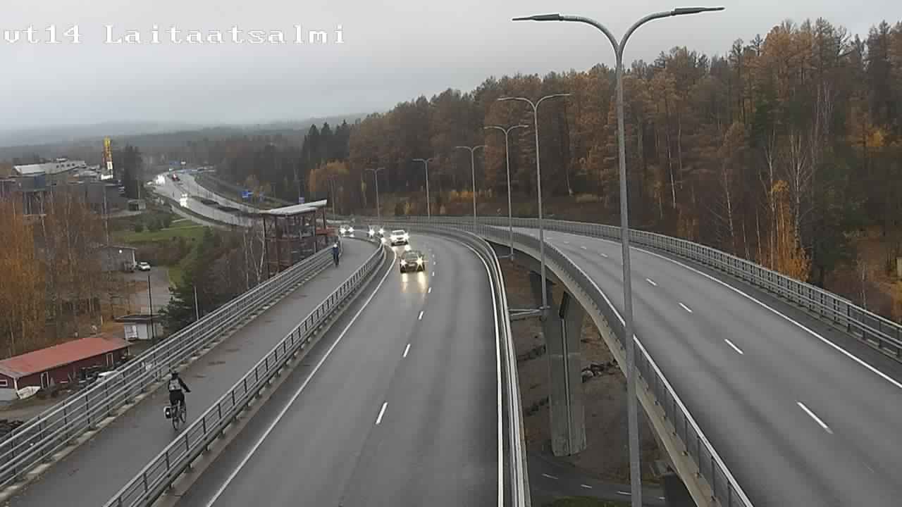 Kelikamerat Kuva Tie 14 Savonlinna, Laitaatsalmi silta, Savonlinna, Etelä-Savo