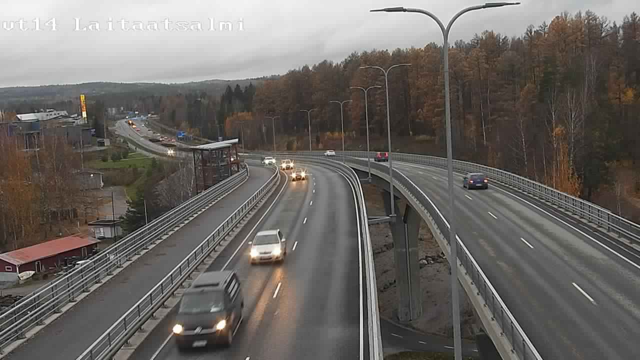 Kelikamerat Kuva Tie 14 Savonlinna, Laitaatsalmi silta, Savonlinna, Etelä-Savo