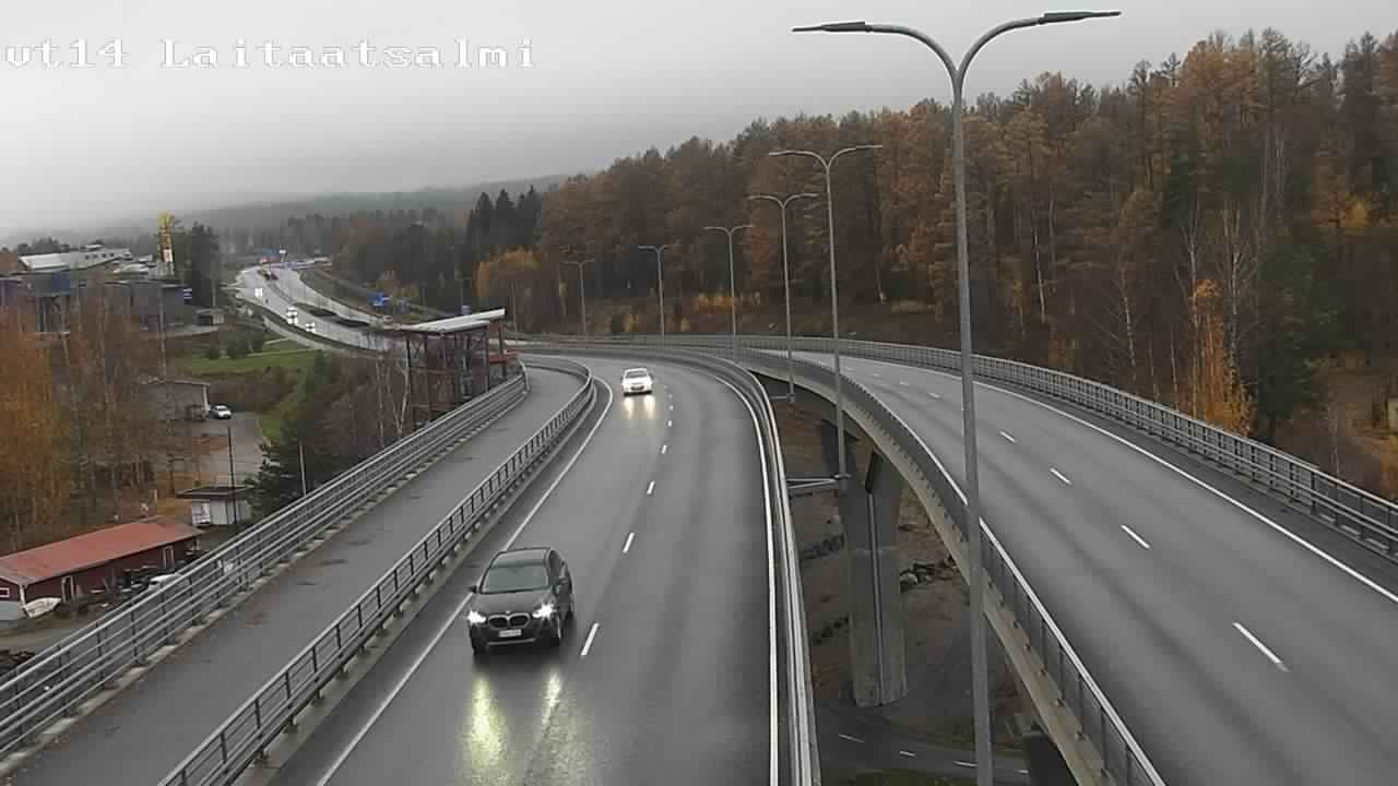 Kelikamerat Kuva Tie 14 Savonlinna, Laitaatsalmi silta, Savonlinna, Etelä-Savo