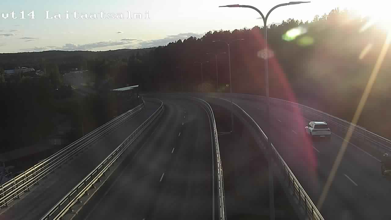 Kelikamerat Kuva Tie 14 Savonlinna, Laitaatsalmi silta, Savonlinna, Etelä-Savo