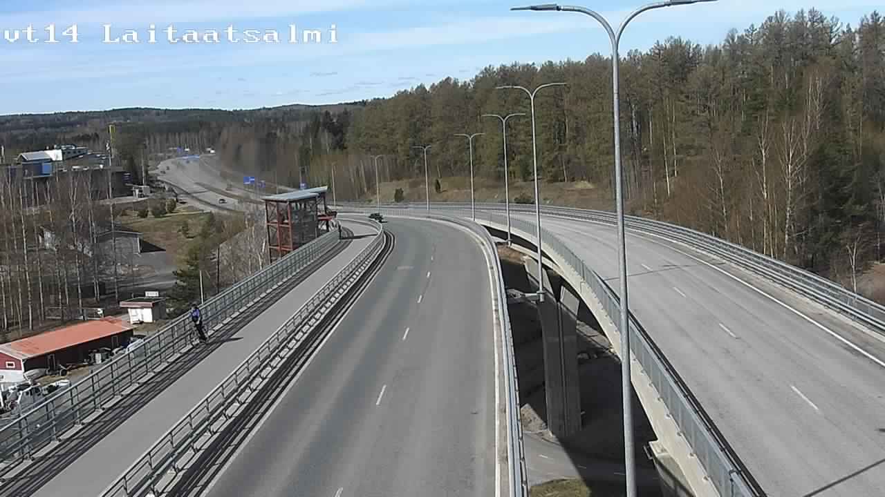 Kelikamerat Kuva Tie 14 Savonlinna, Laitaatsalmi silta, Savonlinna, Etelä-Savo