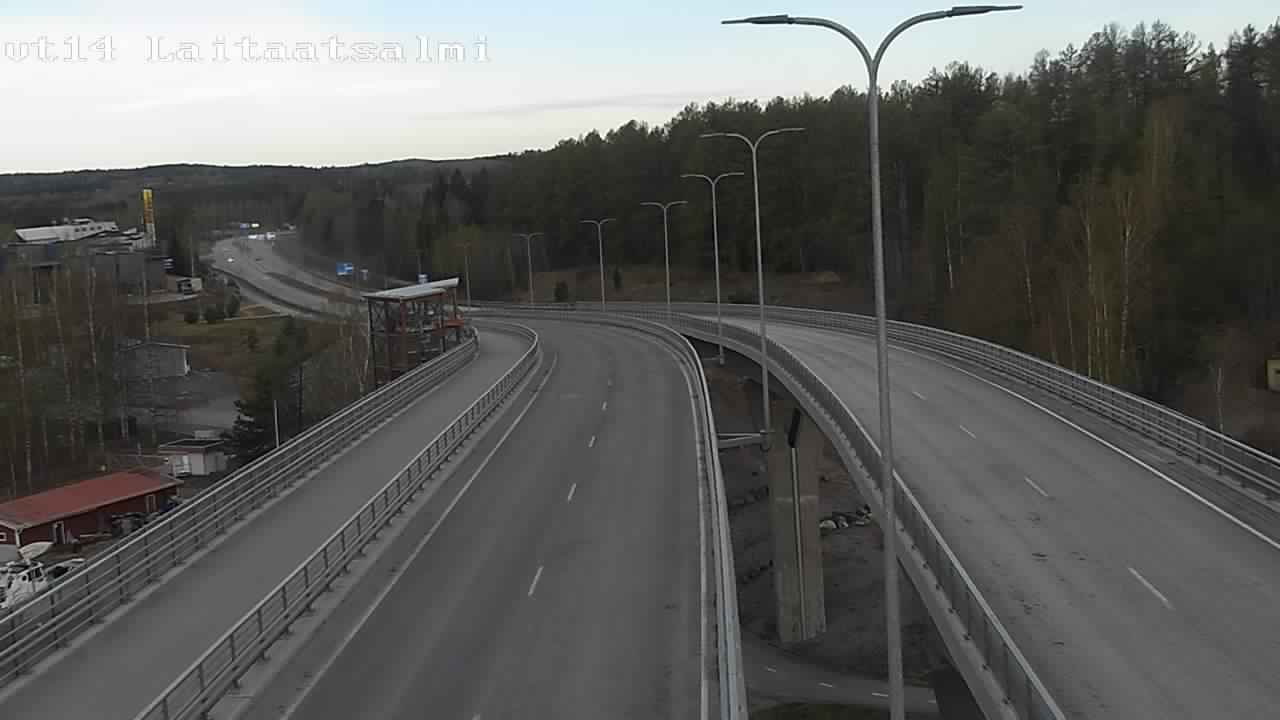 Kelikamerat Kuva Tie 14 Savonlinna, Laitaatsalmi silta, Savonlinna, Etelä-Savo