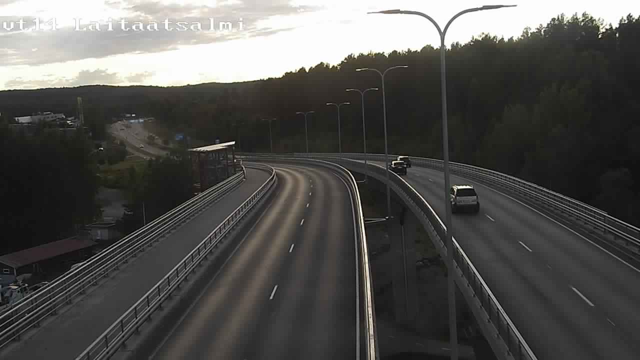 Kelikamerat Kuva Tie 14 Savonlinna, Laitaatsalmi silta, Savonlinna, Etelä-Savo