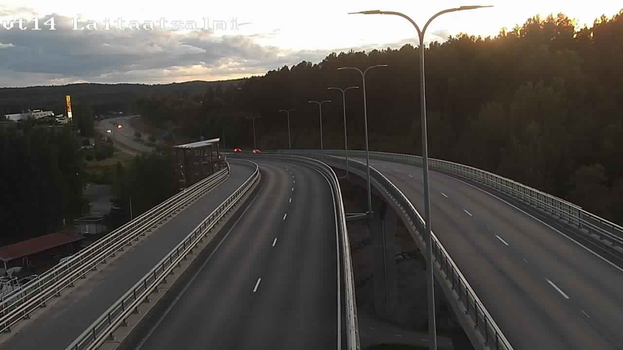 Kelikamerat Kuva Tie 14 Savonlinna, Laitaatsalmi silta, Savonlinna, Etelä-Savo
