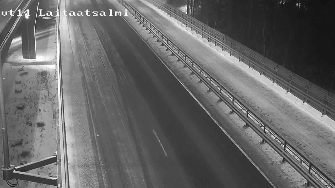 Weather Camera Image Väg 14 Nyslott, Laitaatsalmi, Savonlinna, Etelä-Savo