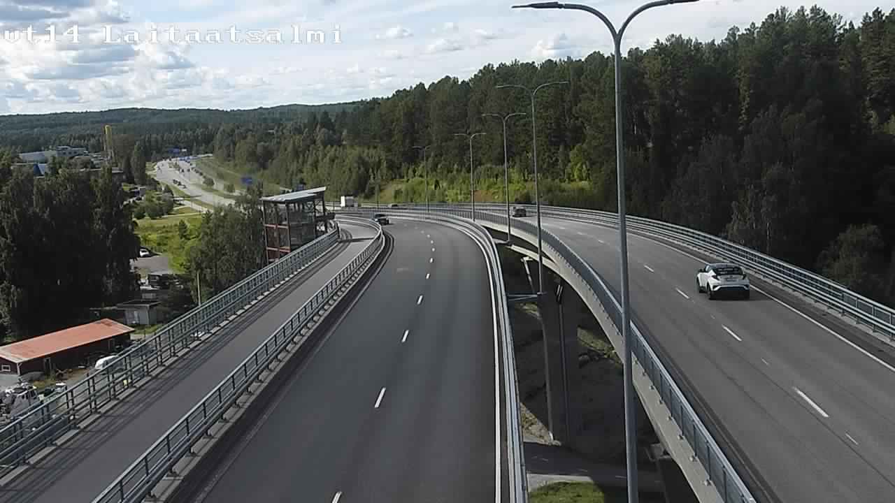 Kelikamerat Kuva Tie 14 Savonlinna, Laitaatsalmi silta, Savonlinna, Etelä-Savo