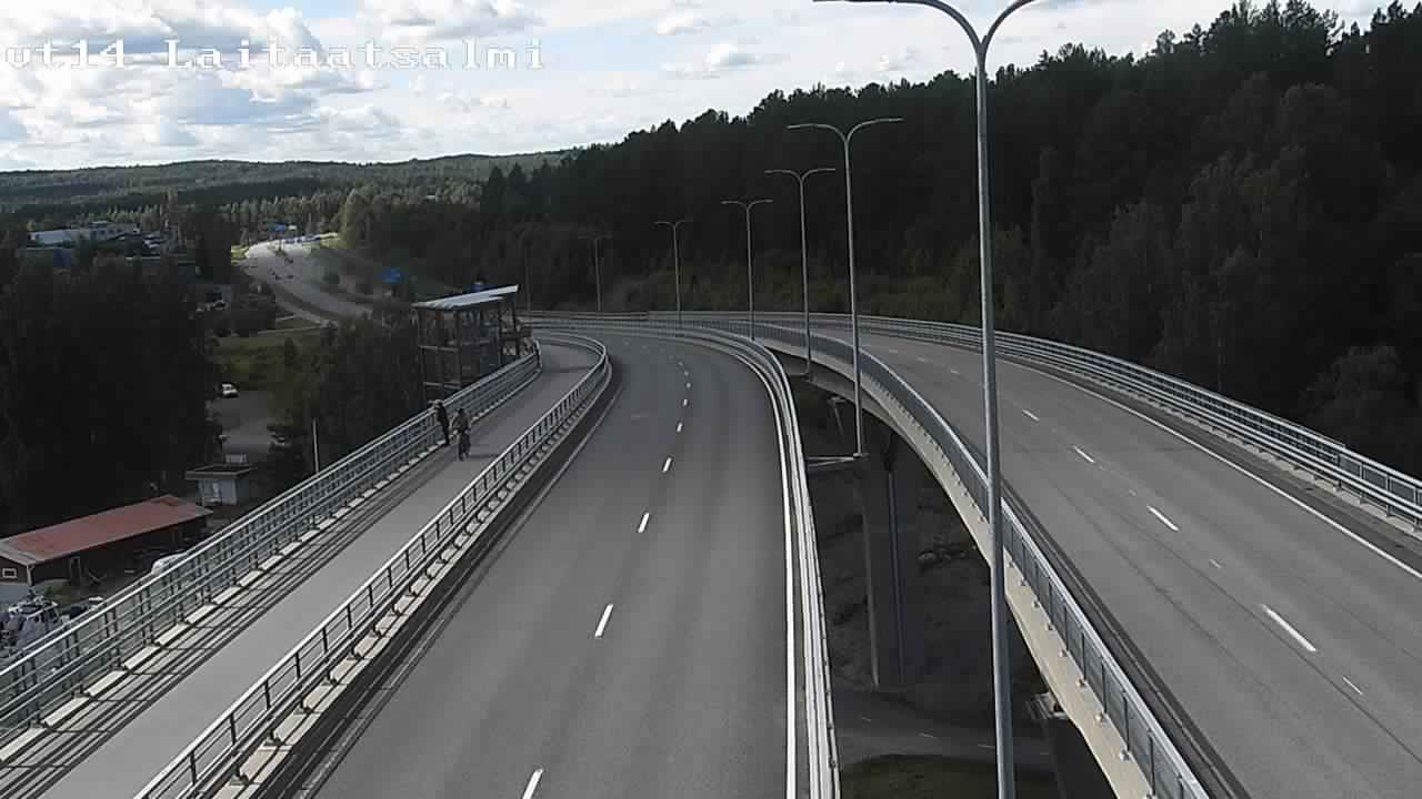 Kelikamerat Kuva Tie 14 Savonlinna, Laitaatsalmi silta, Savonlinna, Etelä-Savo