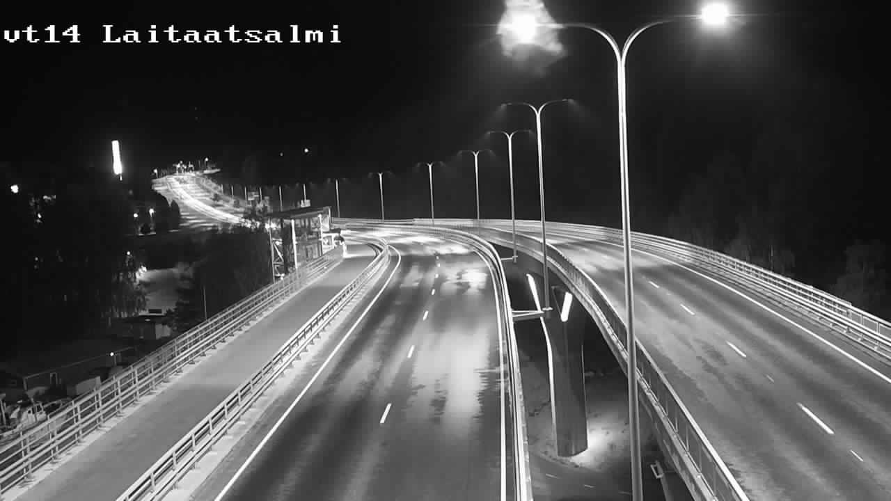 Weather Camera Image Road 14 Savonlinna, Laitaatsalmi, Savonlinna, Etelä-Savo