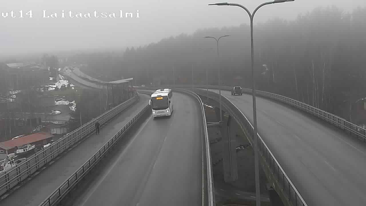 Kelikamerat Kuva Tie 14 Savonlinna, Laitaatsalmi silta, Savonlinna, Etelä-Savo