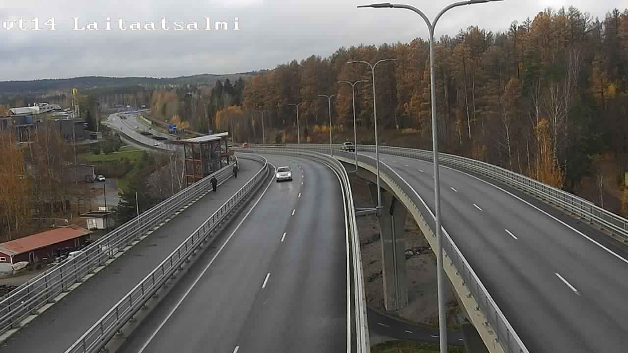 Kelikamerat Kuva Tie 14 Savonlinna, Laitaatsalmi silta, Savonlinna, Etelä-Savo