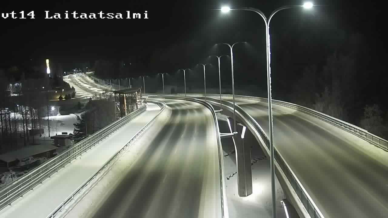 Kelikamerat Kuva Tie 14 Savonlinna, Laitaatsalmi silta, Savonlinna, Etelä-Savo