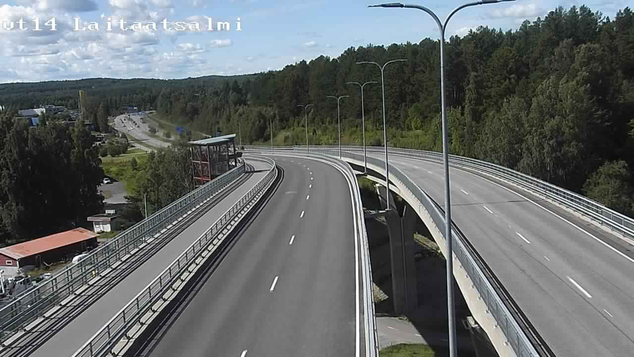Kelikamerat Kuva Tie 14 Savonlinna, Laitaatsalmi silta, Savonlinna, Etelä-Savo