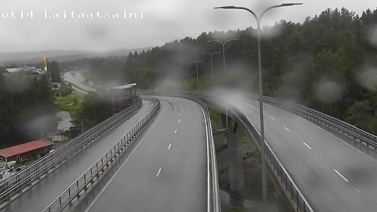 Kelikamerat Kuva Tie 14 Savonlinna, Laitaatsalmi silta, Savonlinna, Etelä-Savo