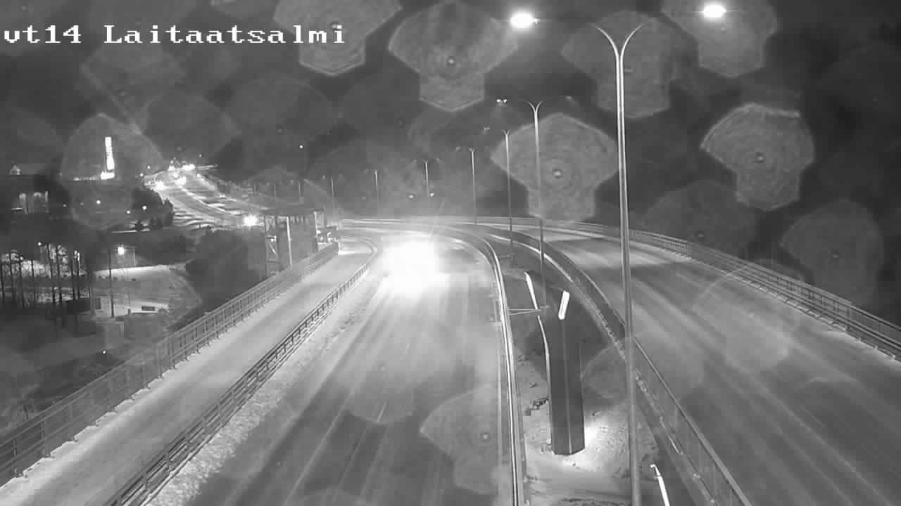Weather Camera Image Väg 14 Nyslott, Laitaatsalmi, Savonlinna, Etelä-Savo