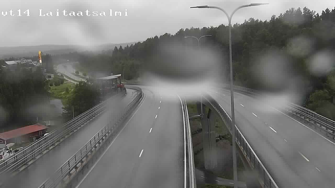 Kelikamerat Kuva Tie 14 Savonlinna, Laitaatsalmi silta, Savonlinna, Etelä-Savo
