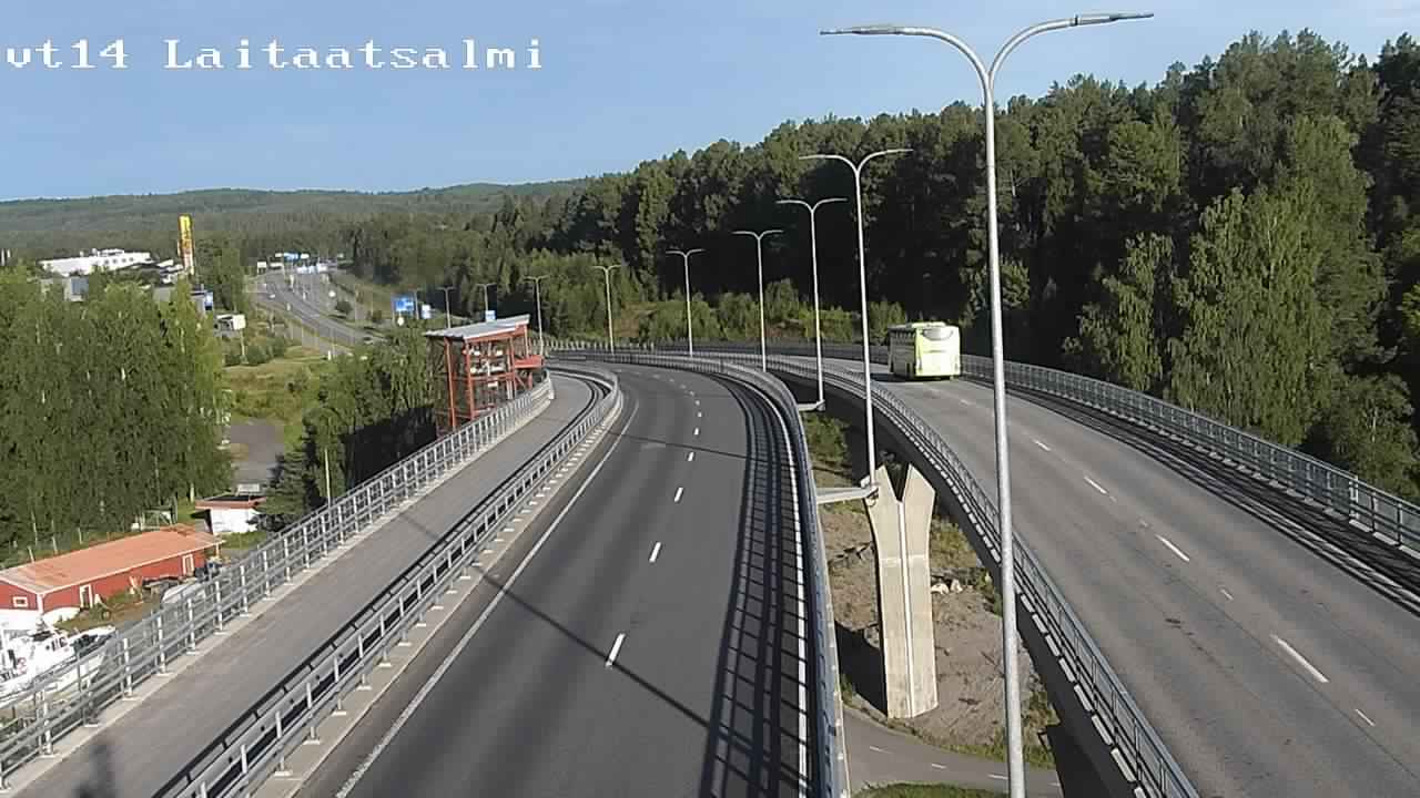 Kelikamerat Kuva Tie 14 Savonlinna, Laitaatsalmi silta, Savonlinna, Etelä-Savo