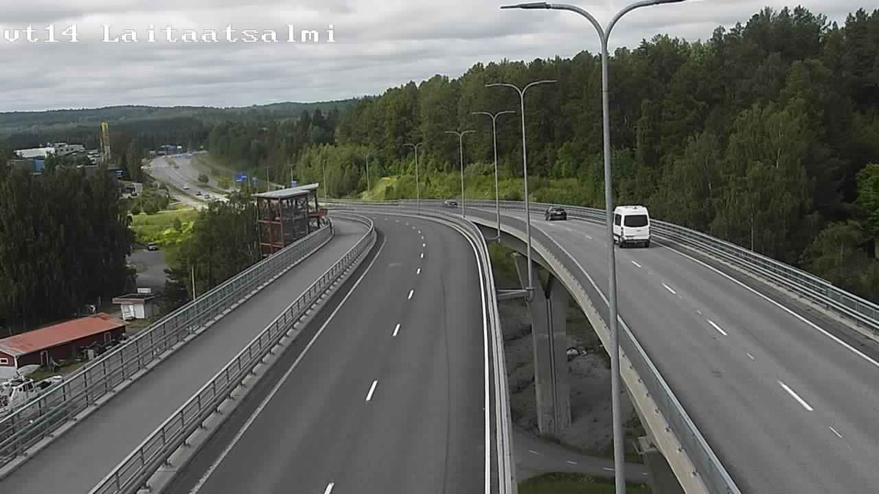 Kelikamerat Kuva Tie 14 Savonlinna, Laitaatsalmi silta, Savonlinna, Etelä-Savo