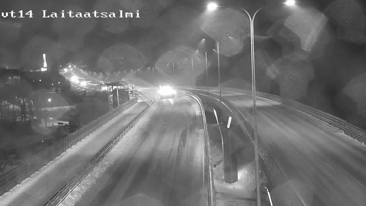 Weather Camera Image Väg 14 Nyslott, Laitaatsalmi, Savonlinna, Etelä-Savo