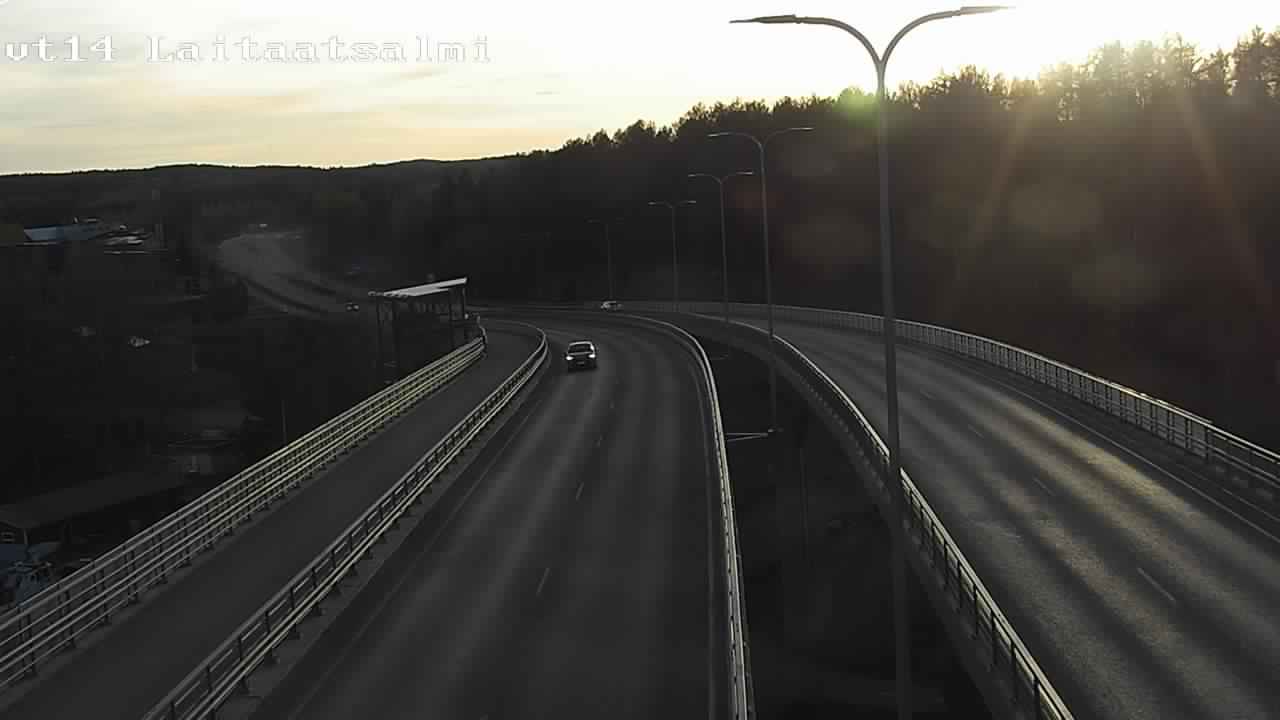Kelikamerat Kuva Tie 14 Savonlinna, Laitaatsalmi silta, Savonlinna, Etelä-Savo