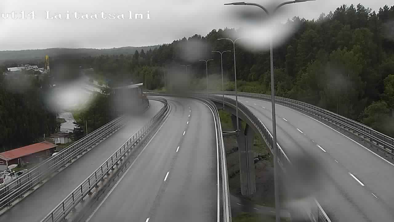 Kelikamerat Kuva Tie 14 Savonlinna, Laitaatsalmi silta, Savonlinna, Etelä-Savo