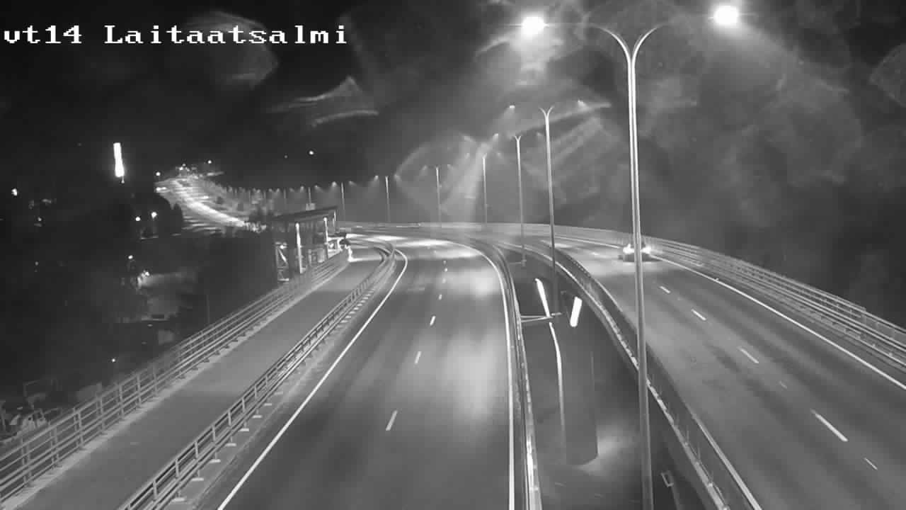 Weather Camera Image Road 14 Savonlinna, Laitaatsalmi, Savonlinna, Etelä-Savo