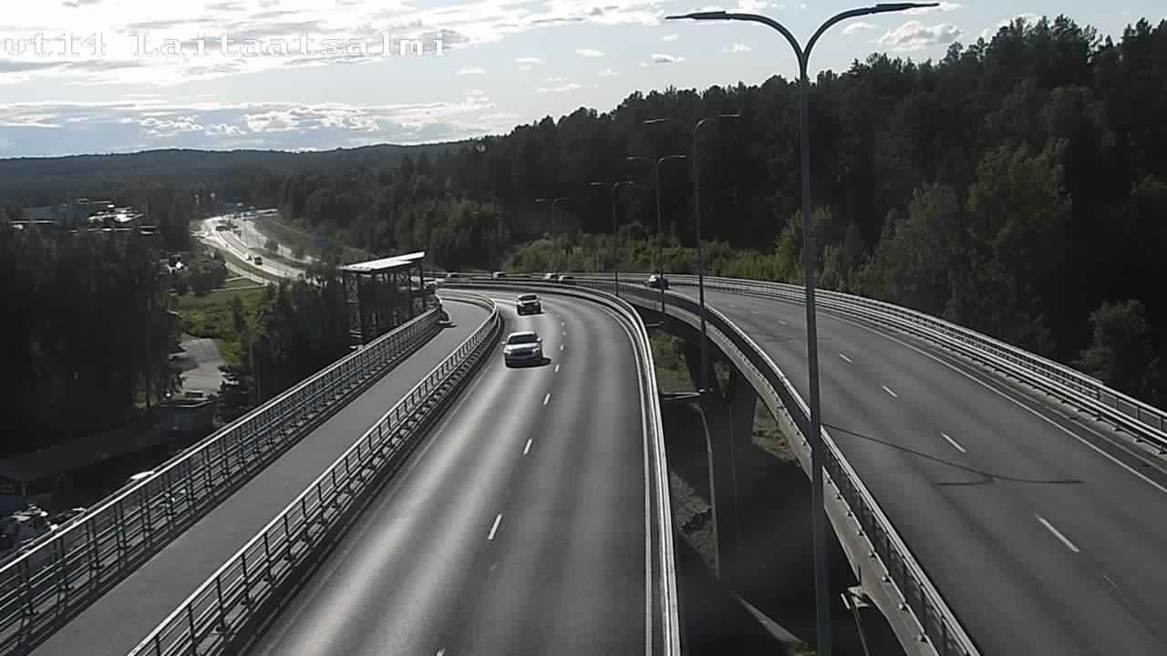Kelikamerat Kuva Tie 14 Savonlinna, Laitaatsalmi silta, Savonlinna, Etelä-Savo