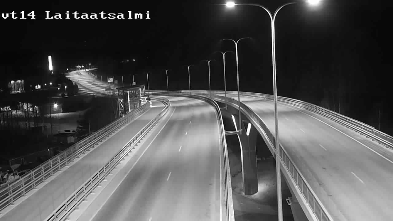Weather Camera Image Road 14 Savonlinna, Laitaatsalmi, Savonlinna, Etelä-Savo