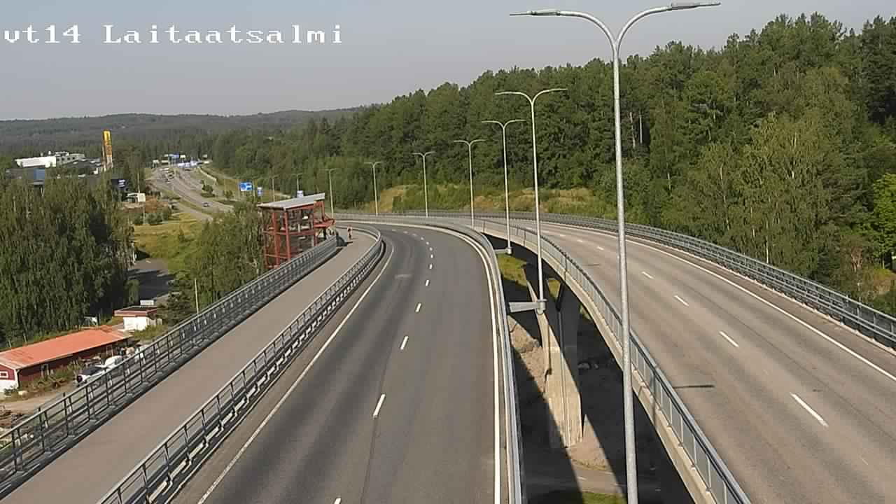 Kelikamerat Kuva Tie 14 Savonlinna, Laitaatsalmi silta, Savonlinna, Etelä-Savo