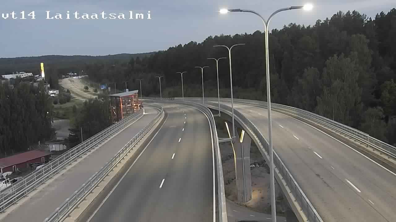 Kelikamerat Kuva Tie 14 Savonlinna, Laitaatsalmi silta, Savonlinna, Etelä-Savo