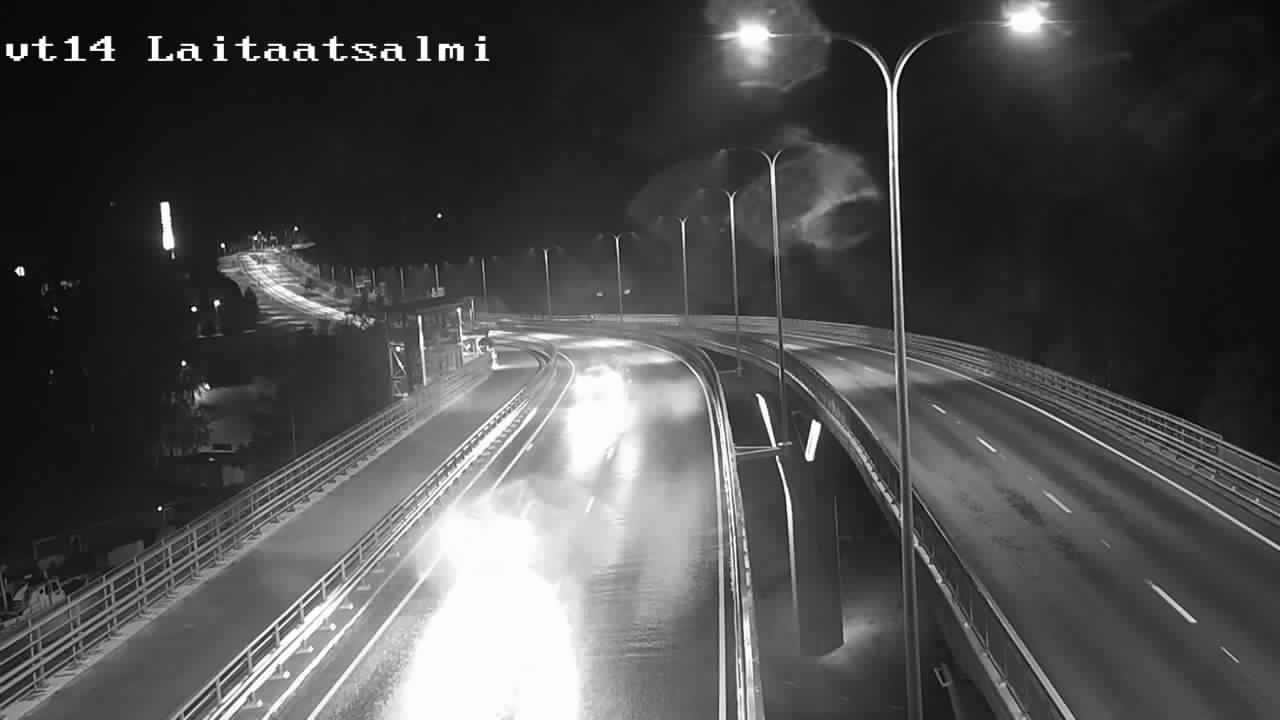 Weather Camera Image Road 14 Savonlinna, Laitaatsalmi, Savonlinna, Etelä-Savo