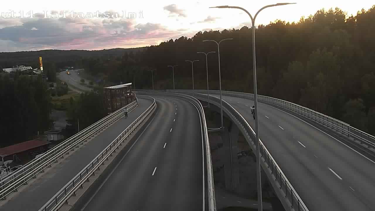 Kelikamerat Kuva Tie 14 Savonlinna, Laitaatsalmi silta, Savonlinna, Etelä-Savo