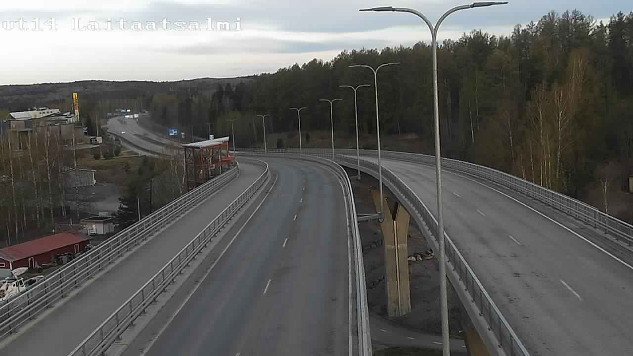Kelikamerat Kuva Tie 14 Savonlinna, Laitaatsalmi silta, Savonlinna, Etelä-Savo