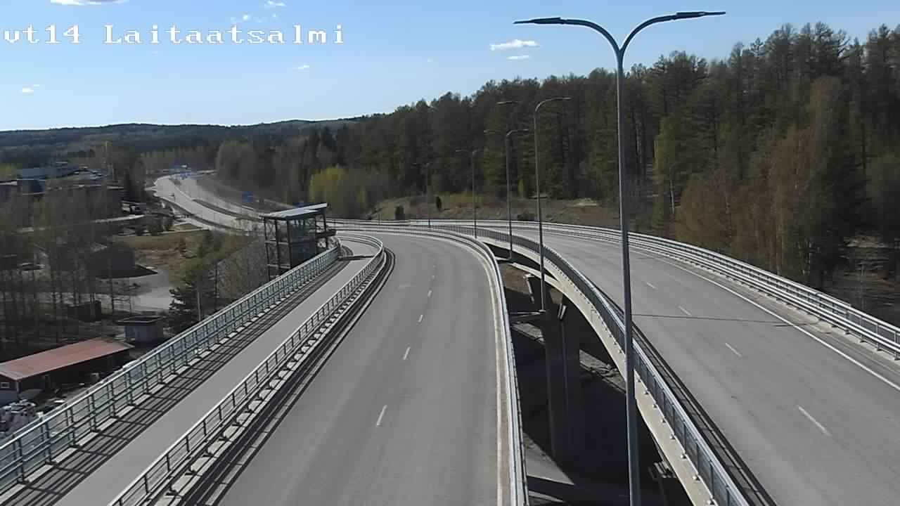 Kelikamerat Kuva Tie 14 Savonlinna, Laitaatsalmi silta, Savonlinna, Etelä-Savo