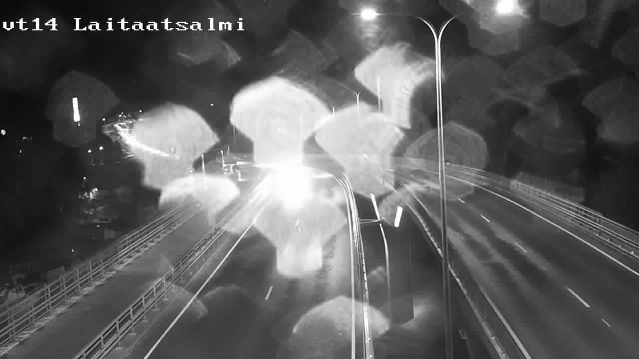 Weather Camera Image Road 14 Savonlinna, Laitaatsalmi, Savonlinna, Etelä-Savo