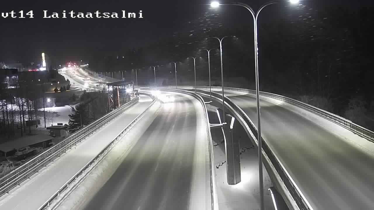 Weather Camera Image Road 14 Savonlinna, Laitaatsalmi, Savonlinna, Etelä-Savo